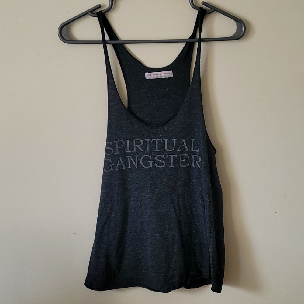 Spiritual gangster tank top